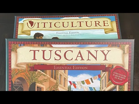 Sanctuary Sunday - Viticulture: Tuscany Essential Edition (Stonemaier) with Bonus Footage