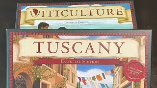 Sanctuary Sunday - Viticulture: Tuscany Essential Edition (Stonemaier) with Bonus Footage