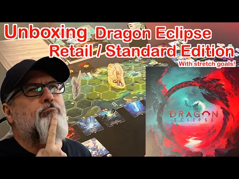 Dragon Eclipse Board Game | Awaken Realms | Unboxing Gamefound Standard version with stretch goals