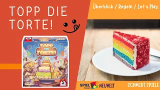 Topp die Torte! - Nominiert zum Kinderspiel des Jahres 2025 - @SchmidtSpielePodcast