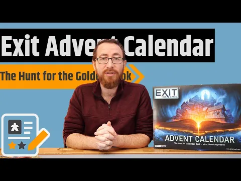Exit Advent Calendar: The Hunt for the Golden Book Review - 24 Puzzles & Jingle All The Way
