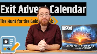 Exit Advent Calendar: The Hunt for the Golden Book Review - 24 Puzzles & Jingle All The Way