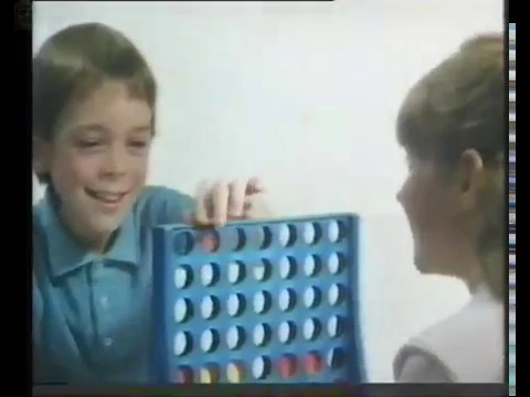 Connect Four Mb Games 1980s (Vintage Toy Advert)