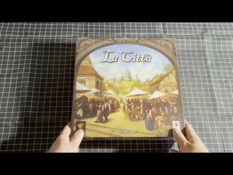 La Città new edition | Board game unboxing