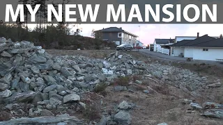 New house: #1 First view of empty lot