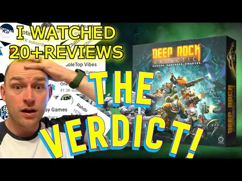 Should You Back? | Deep Rock Galactic Board Game | Review of Reviews