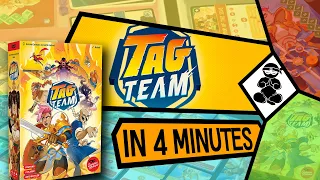 Tag Team - How to Play - BoardgameNinja - Explainer in 4 minutes