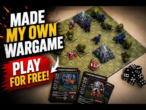 I MADE MY DREAM WARGAME