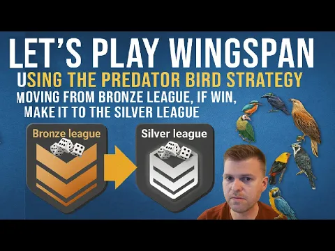 WINGSPAN Predator Strategy | Silver League? Gameplay