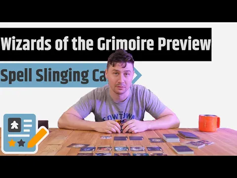 Grimoire Preview - A Mage Battling Spell Game
