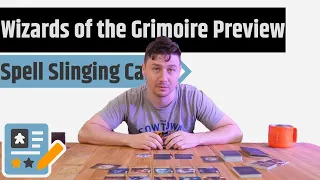 Grimoire Preview - A Mage Battling Spell Game