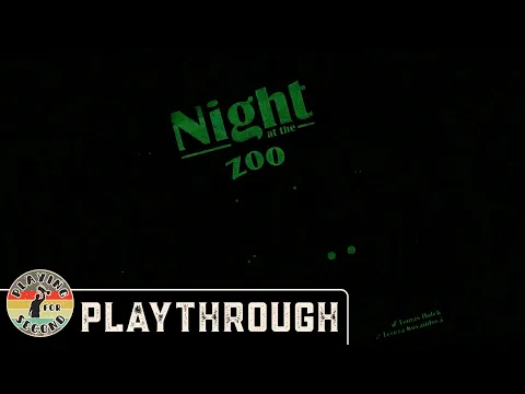 Night at the Zoo Board Game | Full Playthrough