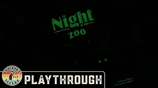Night at the Zoo Board Game | Full Playthrough