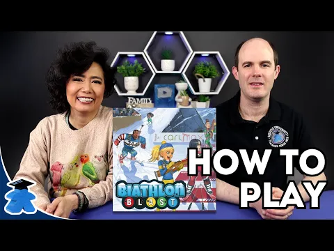 Biathlon Blast - Official How to Play. Complete, Concise, Clear Board Game Tutorial