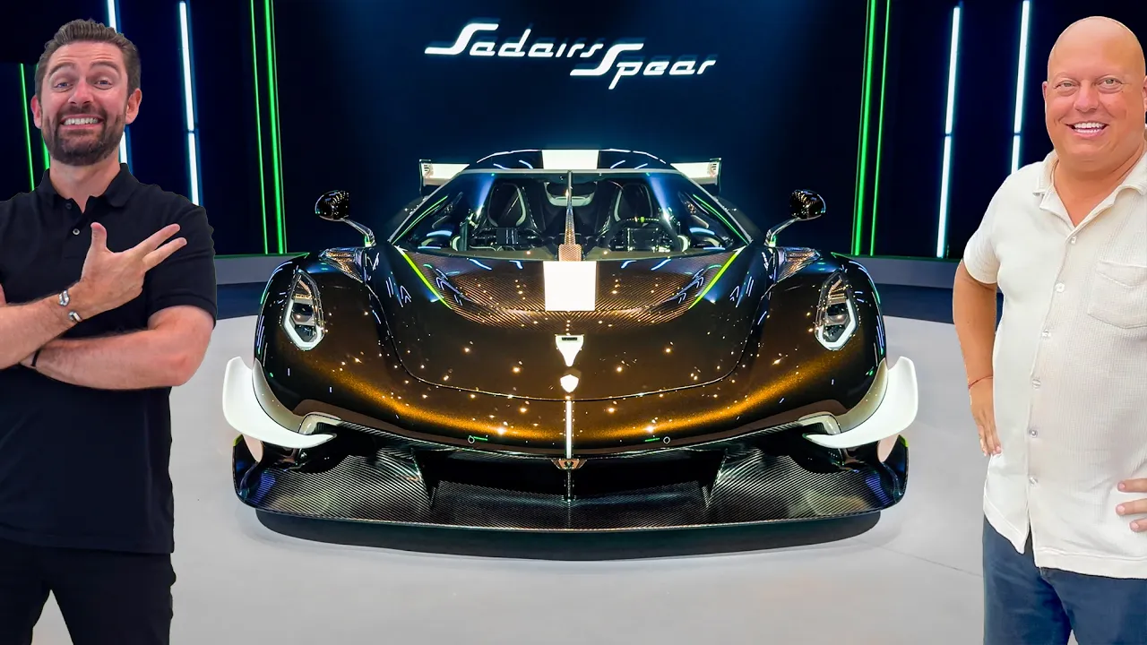 NEW 1625hp KOENIGSEGG SADAIR'S SPEAR - THE MOST EXTREME KOENIGSEGG EVER MADE!