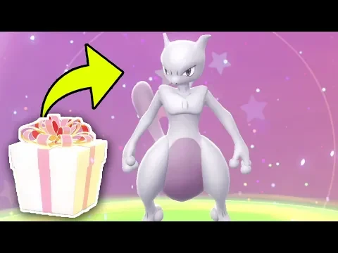 HOW TO GET A FREE MEWTWO WITHOUT QR CODE + GIVEAWAY! POKEMON LETS GO