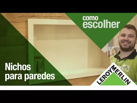 Nicho para Banheiro N005 Branco 30x50x11cm Líder