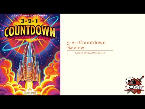 3-2-1 Countdown Board Game Review