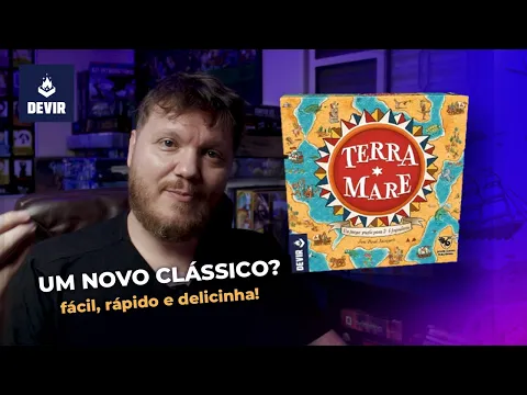 TERRA MARE - Um Board Game Puzzle ? Todos os Detalhes e Regras