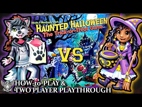 Haunted Halloween Board Game: Trick-or-Treat Candy Hunt! How to Play & Playthrough