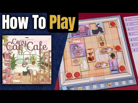 Cozy Cat Cafe | How to Play | Learn to Play 8 Minutes!