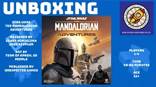 Star Wars The Mandalorian Adventures Unboxing