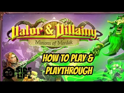 Valor and Villainy | How to Play and Lets Play