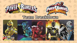 Dino Thunder – Power Rangers: Heroes of the Grid Team Breakdown