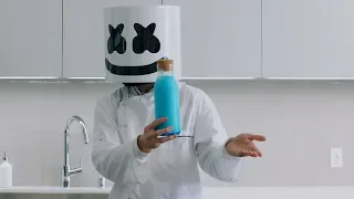 FORTNITE SHIELD POTION DIY | Cooking with Marshmello