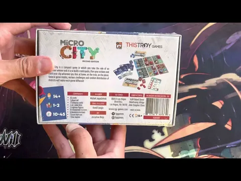 Micro City (Second Edition) quick unboxing