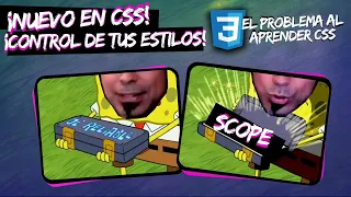 ¡Nuevo en CSS! Controla tu CSS con @scope