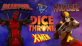 Deadpool vs. Wolverine | X-Men Dice Throne