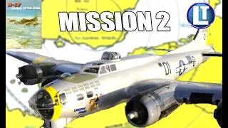 B-17 QUEEN OF THE SKIES Playthrough / MISSION 2 / AVALON HILL CLASSIC SOLO BOARD GAME