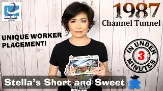 1987 Channel Tunnel Board Game - Stella's Short and Sweet