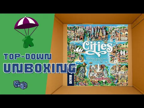 Cities Board Game Unboxing