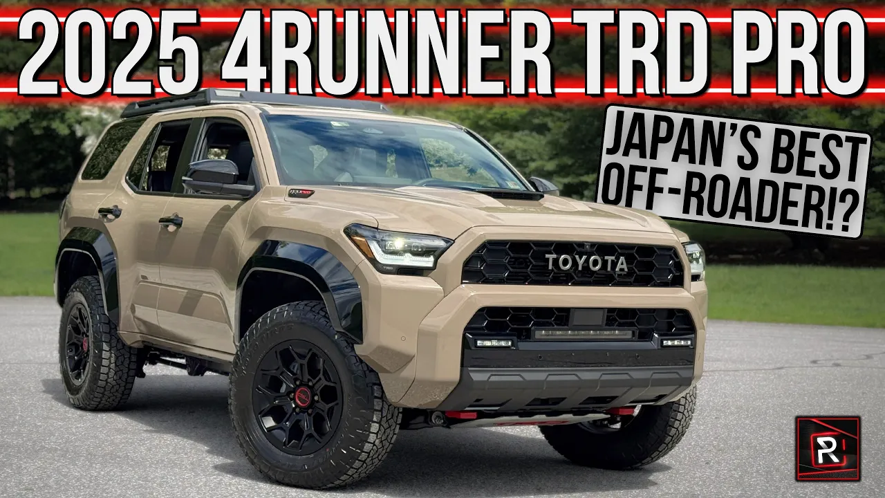 The 2025 Toyota 4Runner TRD Pro Is A Japanese Tank Built To Take On The Best Off-Road Trails