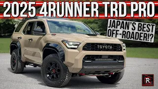 The 2025 Toyota 4Runner TRD Pro Is A Japanese Tank Built To Take On The Best Off-Road Trails