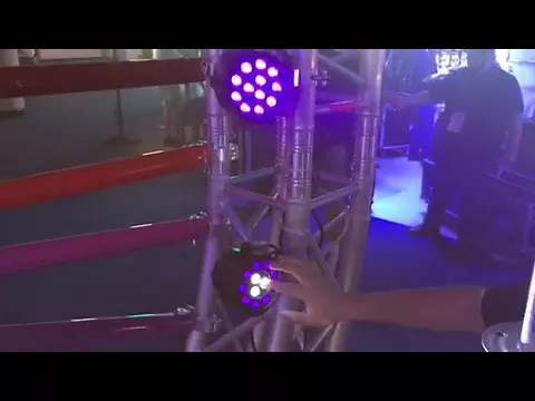 Product video thumbnail for Eliminator Mini Par RGBW LED 12 x 1 Watt RGBW LED Light