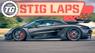 Koenigsegg Jesko Attack: 1578bhp vs TG Track! | Stig Laps | 4K