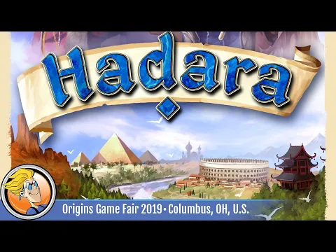 Hadara - game overview at Origins Game Fair 2019