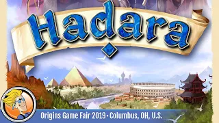 Hadara - game overview at Origins Game Fair 2019