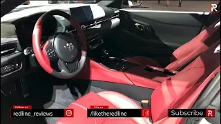 2020 Toyota Supra Interior - Redline: First Look - 2019 NAIAS