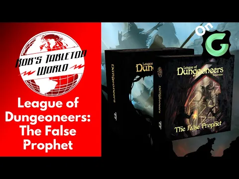 Rob Looks at League of Dungeoneers : The False Prophet Coming to Game found Aug.8 !!