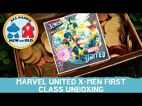 Marvel United X-Men First Class Unboxing