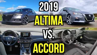 ULTIMATE MIDSIZER -- 2019 Nissan Altima SR vs. 2019 Honda Accord Sport: Comparison