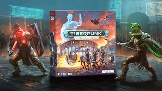 Tiberpunk: Streets of Rome | Teaser | competitive strategy board game set in Cyberpunk Rome
