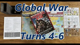 Global War: World War II Worldwide 1939-1945 Playthrough, Turns 4-6