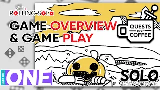 Quests Over Coffee | Solo Game Of The Month | Game Overview & Gameplay