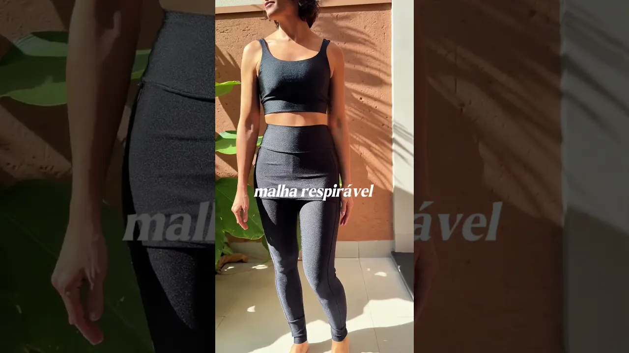 Legging Saia Preta