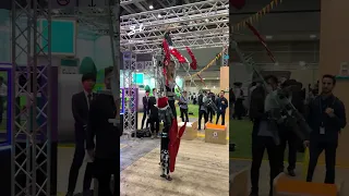 We tested out a fully-functioning $10,000 exoskeleton! 🤖💪 #tokyo #exoskeleton #japan